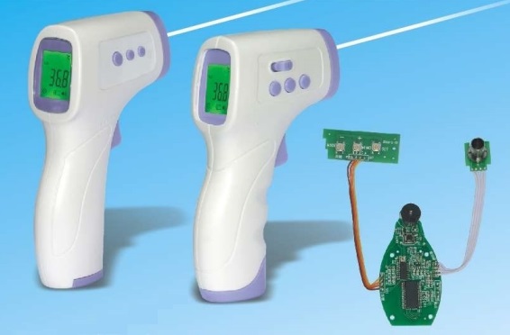 无接触测温枪的解决方案